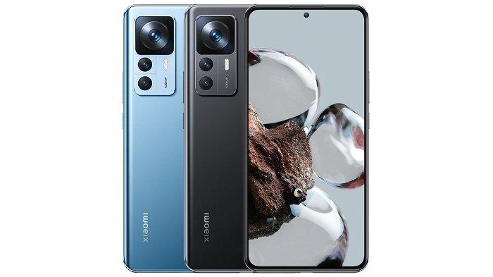 Desain layar dan punggung Xiaomi 12T 5G