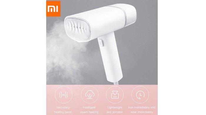 Hadirkan desain mungil dan ringkas, Xiaomi Setrika Uap Genggam dukung penghalusan secara mudah