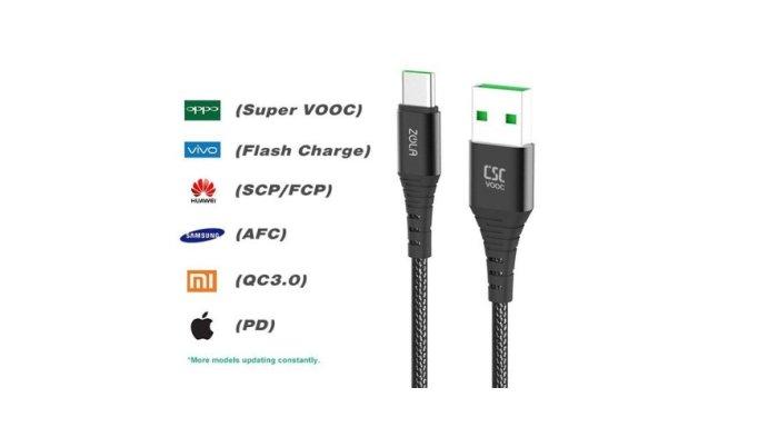 Zola Flash Fast Charge Type C