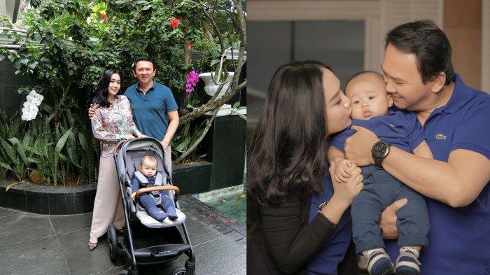 Ahok, Puput Nastiti Devi dan sang putra, Yosafat.