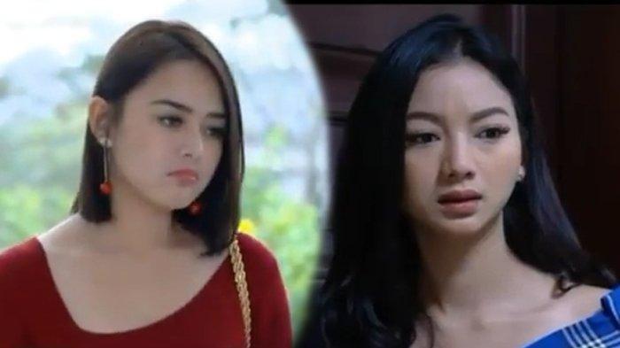 Andin (Amanda Manopo) dan Elsa (Glenca Chysara) di Ikatan Cinta
