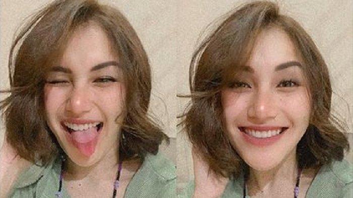 Ayu Ting Ting tampil dengan gaya baru seusai batal menikah.