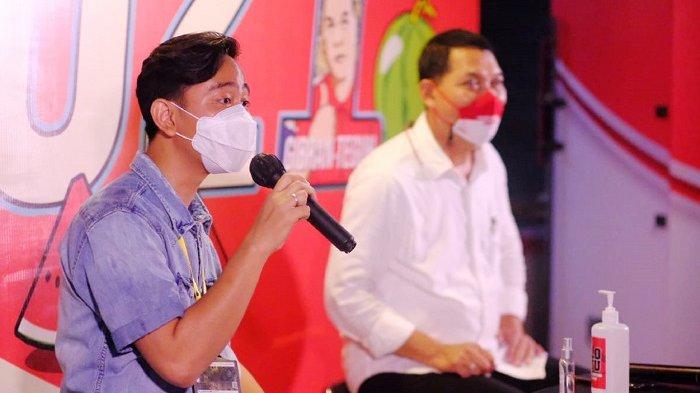 Gibran Rakabuming Raka bersama Teguh Prakosa sesusai coblosan Pilkada Solo, Rabu (9/12/2020).