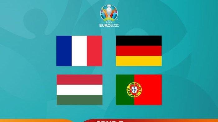 Ilustrasi Grup F EURO 2020.