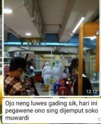 Hoax! Beredar Pesan Berantai di WA, Pegawai Luwes Gading Dijemput Paksa Karena Positif Corona