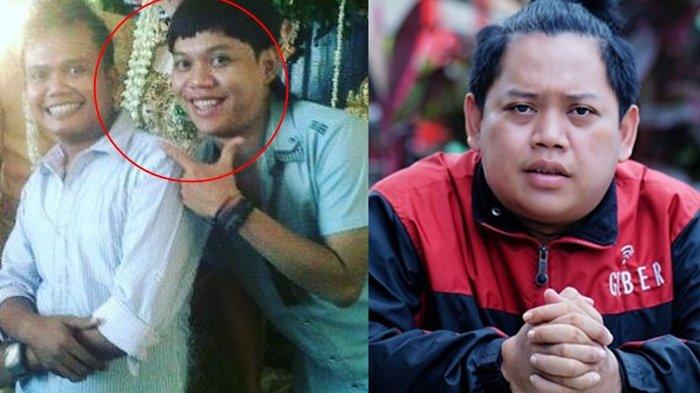Kolase foto Jhon Jawir dulu dan sekarang