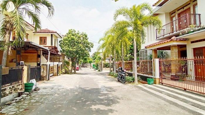 Kondisi kompleks rumah Didi Kempot di kompleks rumah Didi Kempot, Jalan Mataram VI, Kelurahan Banyuanyar, Kecamatan Banjarsari, Kota Solo, Rabu (5/5/2021).