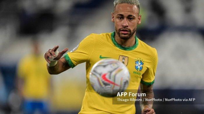 Neymar Jr di timnas Brasil