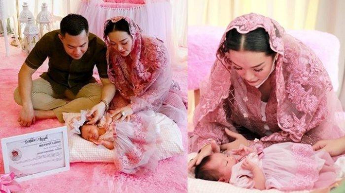 Potret kerluarga kecil Zaskia Gotik dan Sirajuddin