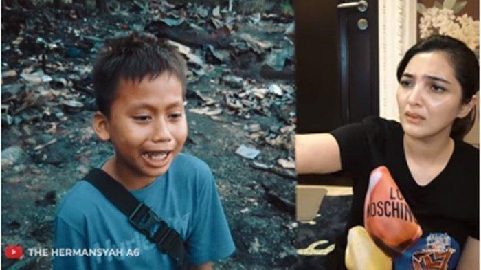 Putra, anak angkat Ashanty.