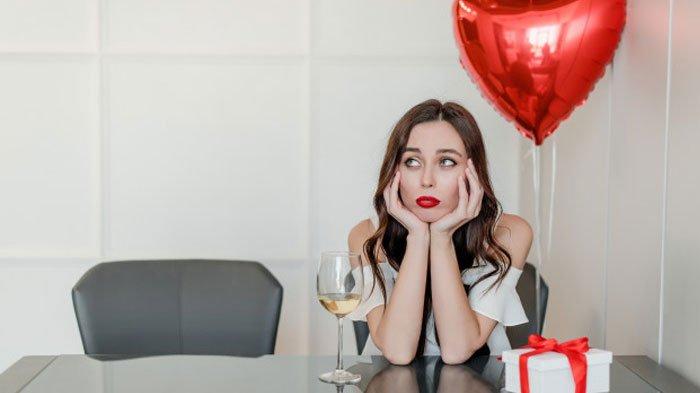 Ilustrasi Valentine kelabu