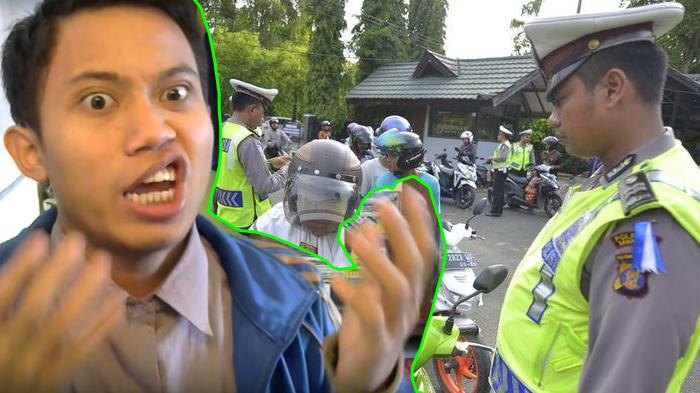 9 Cara Gokil Menghindari Razia Polisi Ala Abdi Kos Harus Lihat Sob Halaman All Tribunstyle Com
