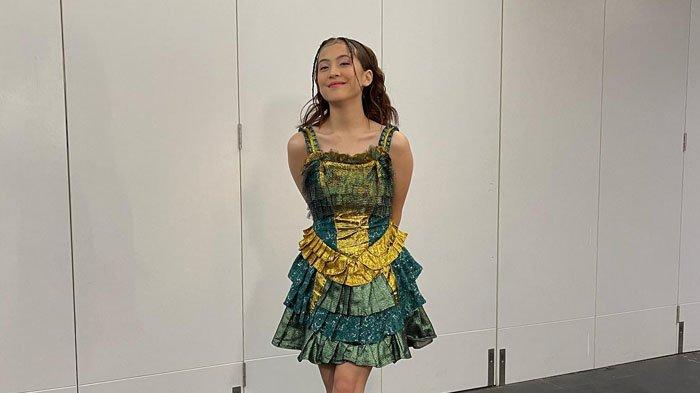 Adhisty Zara meramaikan konser 10 tahun JKT48.