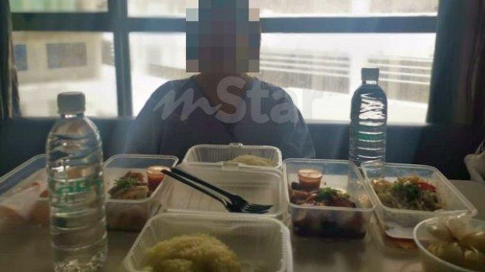 Aida Mustafa ketika dirawat di rumah sakit