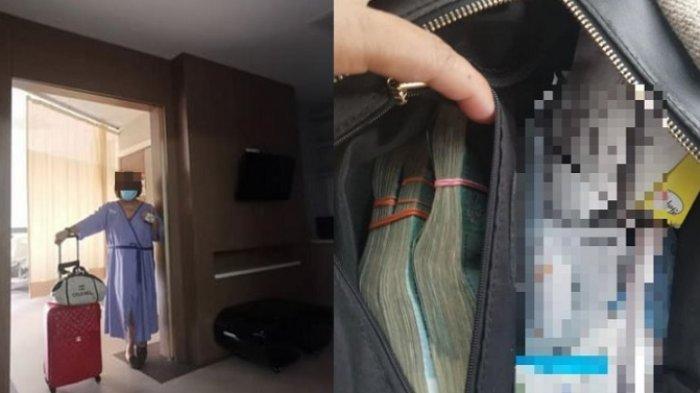 Aida Mustafa lupa suaminya pernah taruh uang di dompet, ternyata jumlahnya Rp 52 juta (Mstar)