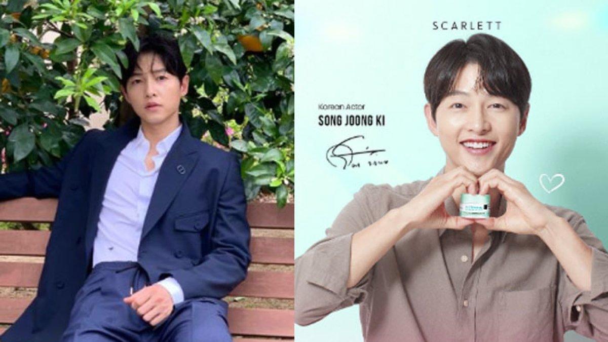 Aktor Song Joong Ki hadir di acara Meet and Greet bareng brand Scarlett