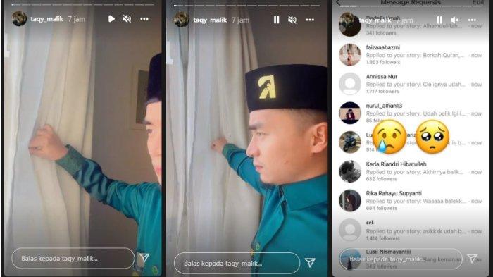 Unggahan perdana Taqy Malik setelah Instagramnya kembali