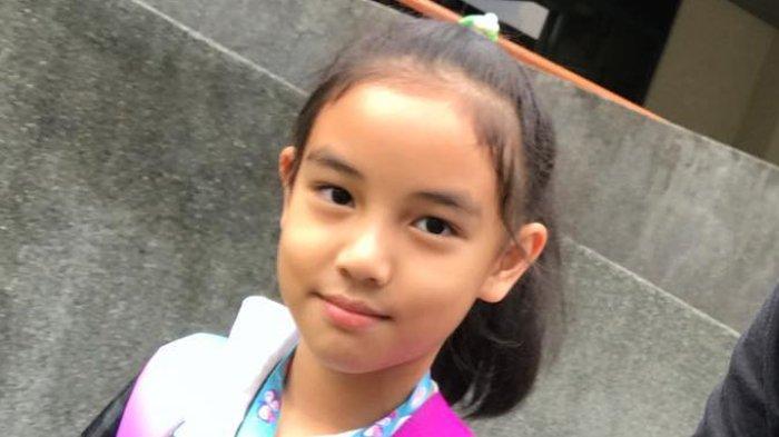 Aleesya Putri Engku Emran pada saat masih kecil