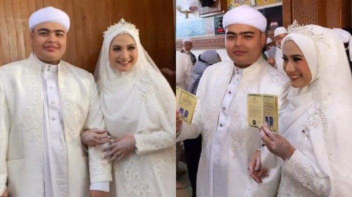 Ameer Azzikra resmi menikahi Nadzira Shafa