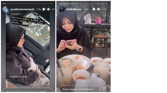 Atta Halilintar ajak Aurel Hermansyah jalan-jalan dan babymoon