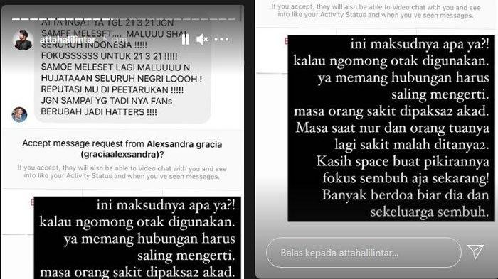 Atta Halilintar memberikan klarifikasi terkait mundurnya acara pernikahannya dengan Aurel.
