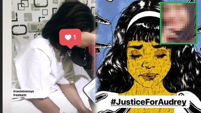 Audrey #JusticeForAudrey beri pesan menyentuh dari ranjang RS