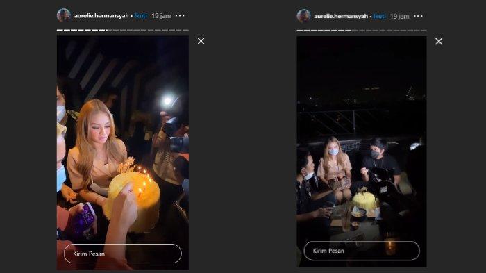 Aurel Hermansyah beri kejutan untuk Atta Halilintar yang berulang tahun