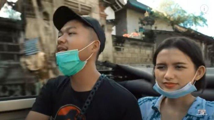 Azriel Hermansyah dan sang kekasih, Sarah Menzel
