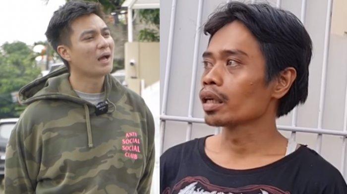 Baim Wong dan pria yang meminta-minta pekerjaan padanya