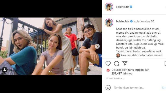 BCL kabarkan kondisi di hari ke-10 isolasi mandiri.