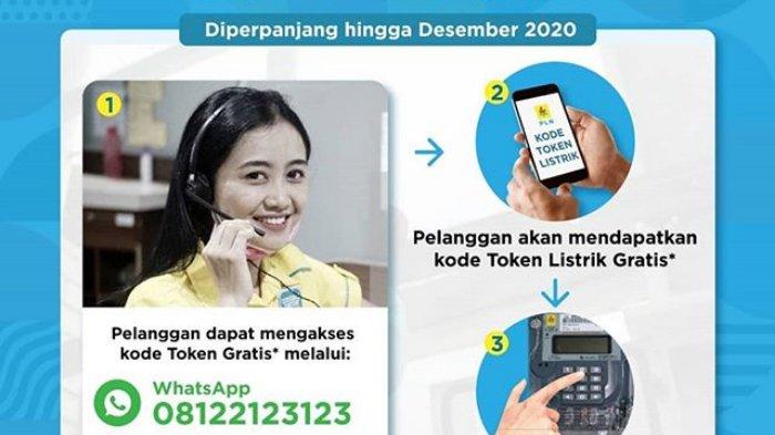Cara dapatkan token listrik gratis bulan November 2020