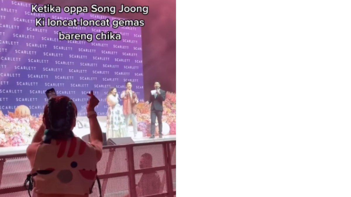 Chika Jessica mendapatkan perhatian dari Song Joong Ki