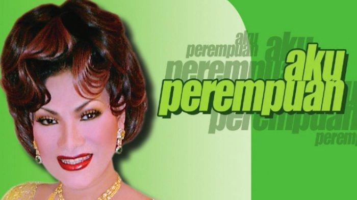 Cover buku otobiografi berjudul Aku Perempuan: Jalan Berliku Dorce Gamalama.