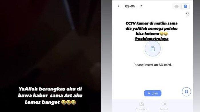 Dara Arafah syok brankas di rumah dibawa kabur pembantu.