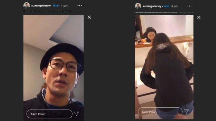 Denny Sumargo sebut Olivia Allan hamil karena muntah-muntah (Instagram Story @sumargodenny)