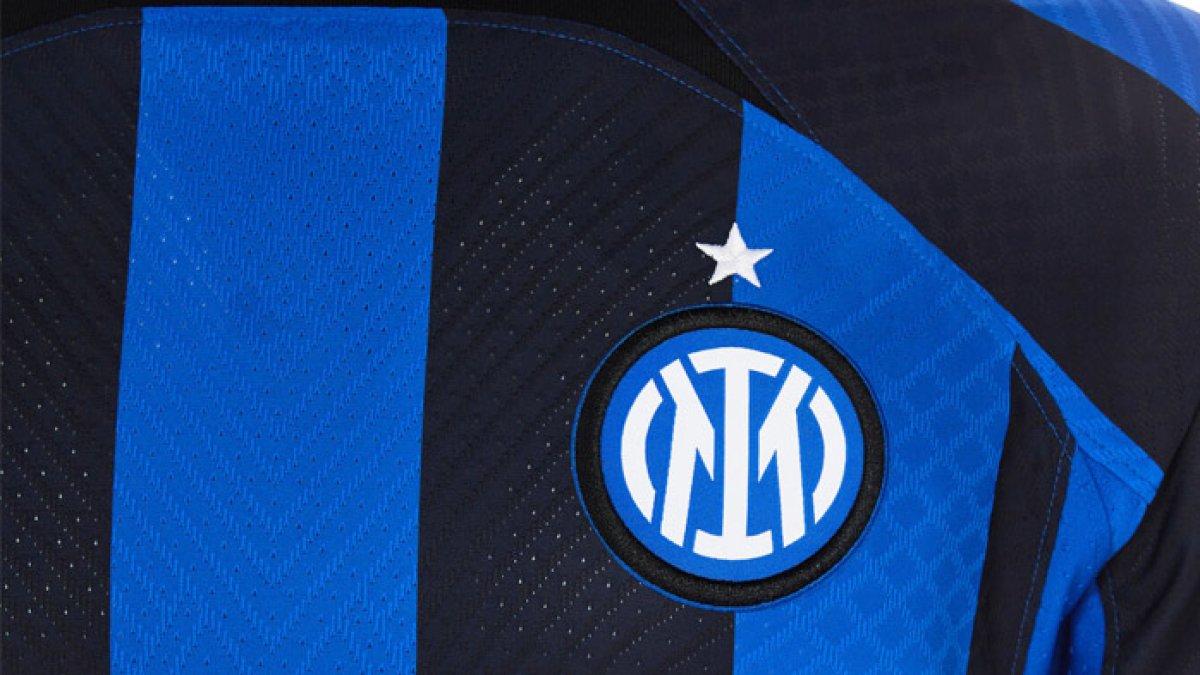 Detail jersey Inter Milan 2022.