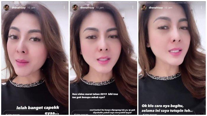 Dhena Devanka buka suara soal bukti video KDRT yang dibeberkan Jonathan Frizzy.