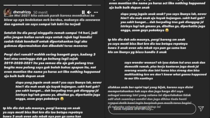 Dhena Devanka ogah rujuk dengan Jonathan Frizzy