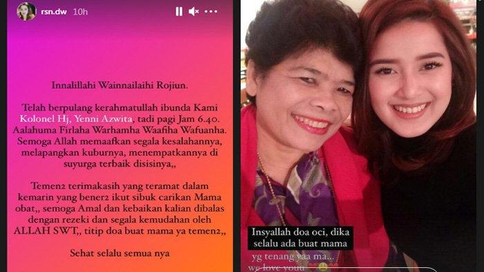 Diungkap Roasiana Dewi, ibunda dari Handika Pratama meninggal dunia.