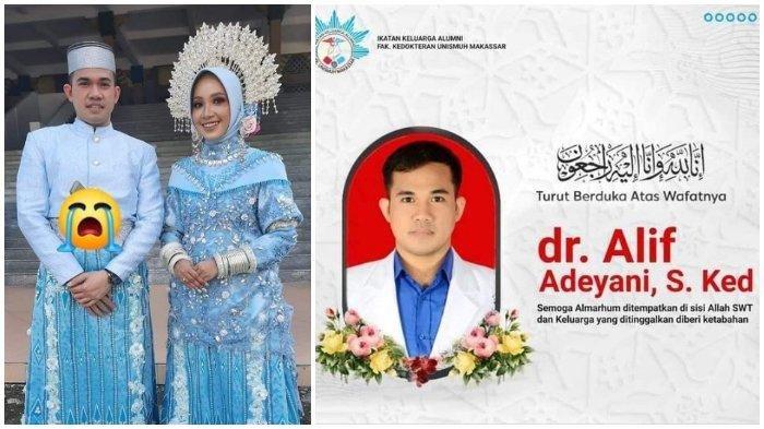 dr Alif Adeyani meninggal H-1 pernikahan