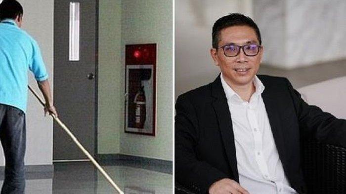 Dulunya pembersih toilet setelah ditekuni dia menjadi milyader.