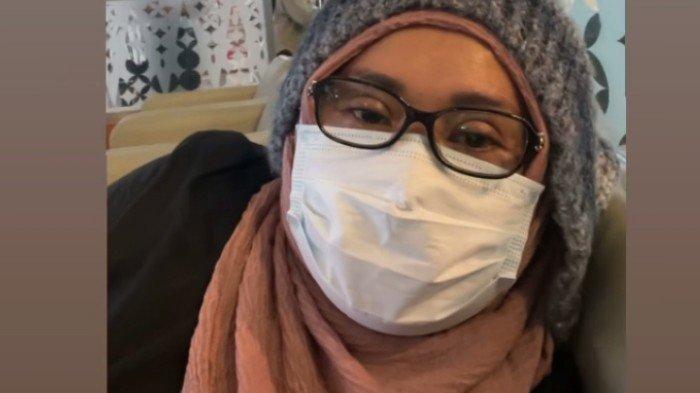 Evie Tamala berangkat kerja meski kondisi tak fit