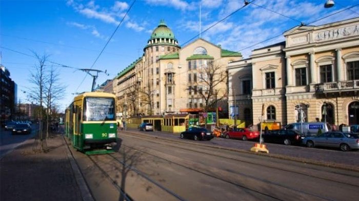 Salah satu sudut negara Finlandia.
