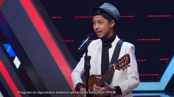 Ghatfaan Rifki saat audisi The Voice Kids Indonesia