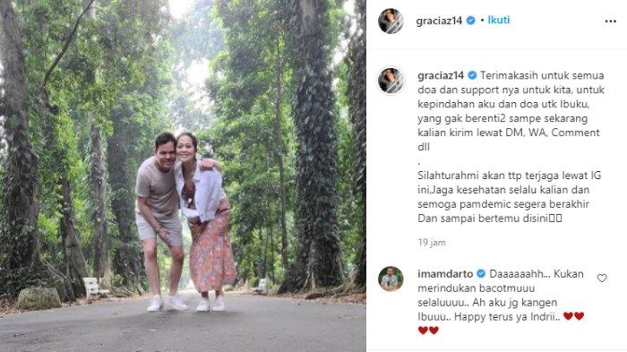 Gracia Indri pamitan untuk pindah ke Belanda