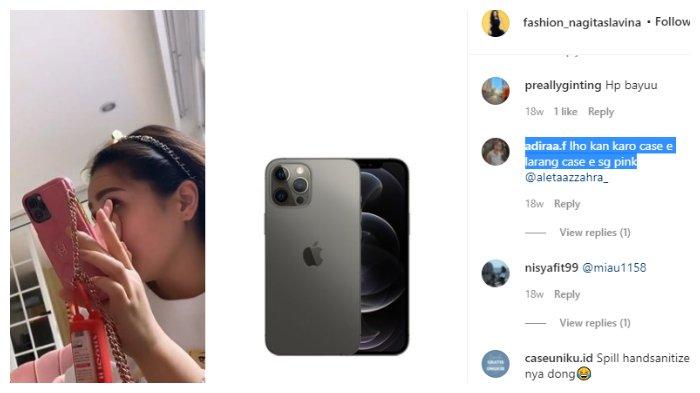 Handphone Nagita Slavina