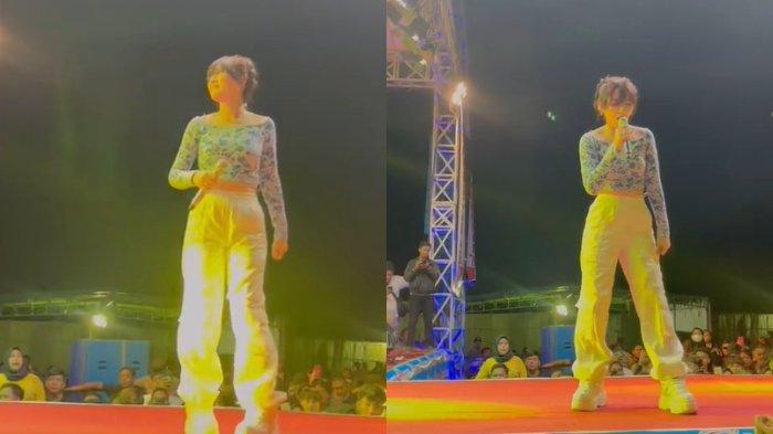 Happy Asmara jatuh pingsan saat manggung