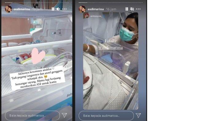 Haru pertemuan Audi Marissa dengan buah hati.