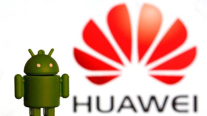 Ilustrasi hubungan Huawei dan Android