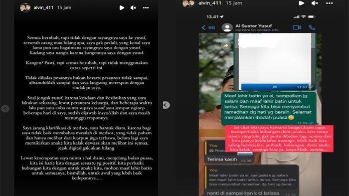 Kolase Alvin Faiz beri alasan jarang jenguk Yusuf